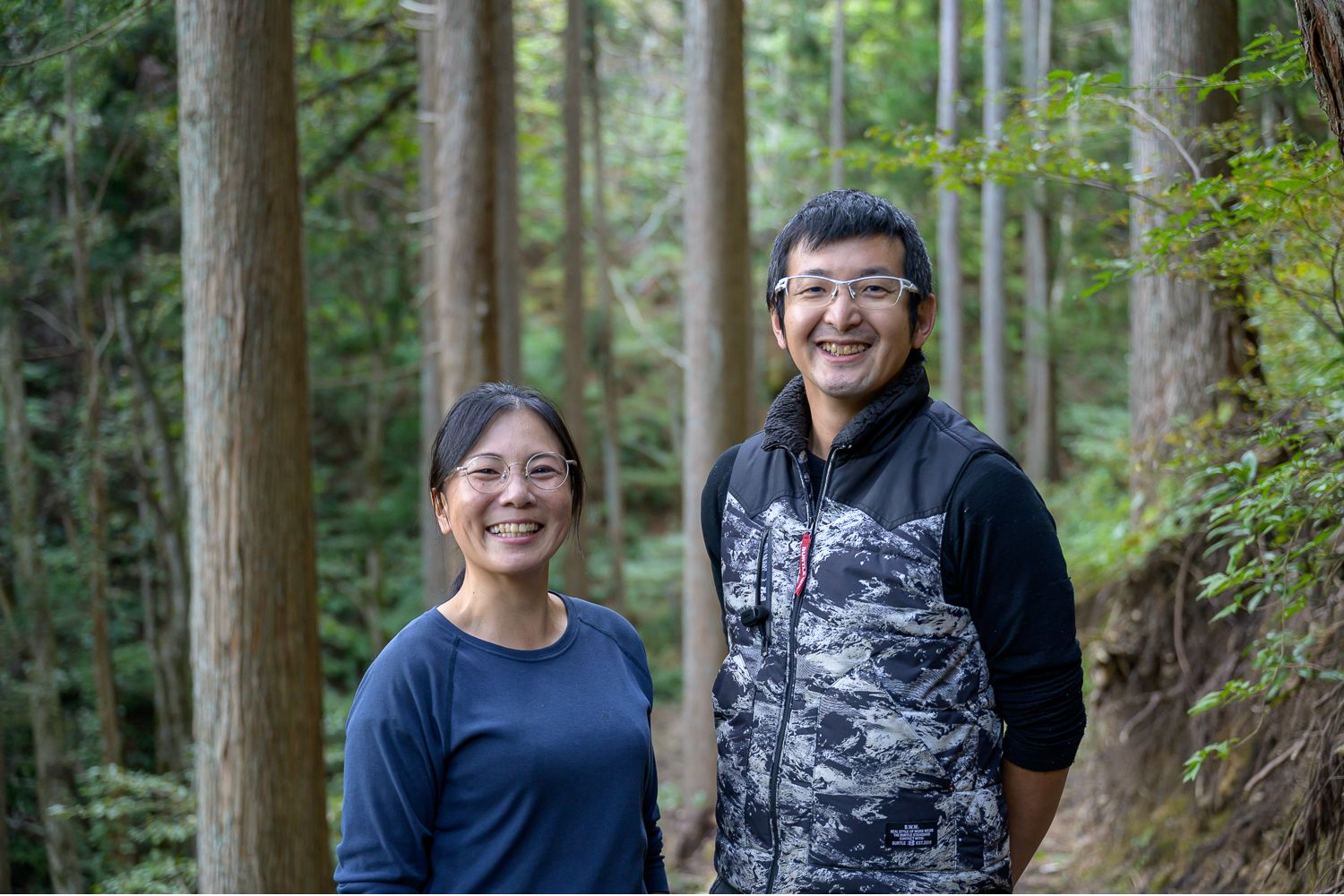 奥様のちひろさんと二人三脚の「チームあらべぇ」